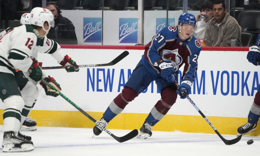 Oskar Olausson nhl trade avalanche