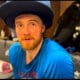 Mackenzie Blackwood earned the "Player of the Game" big hat despite not feeling 100%.
