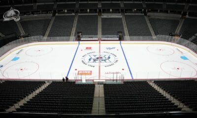 Center Ice credit: Colorado Avalanche social media team