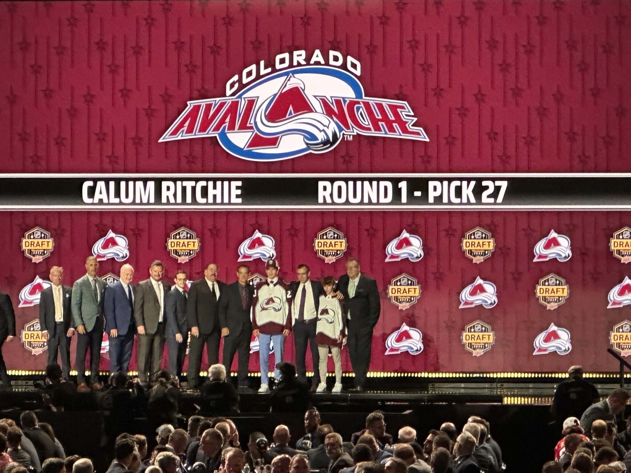 Avalanche Calum Ritchie NHL Draft