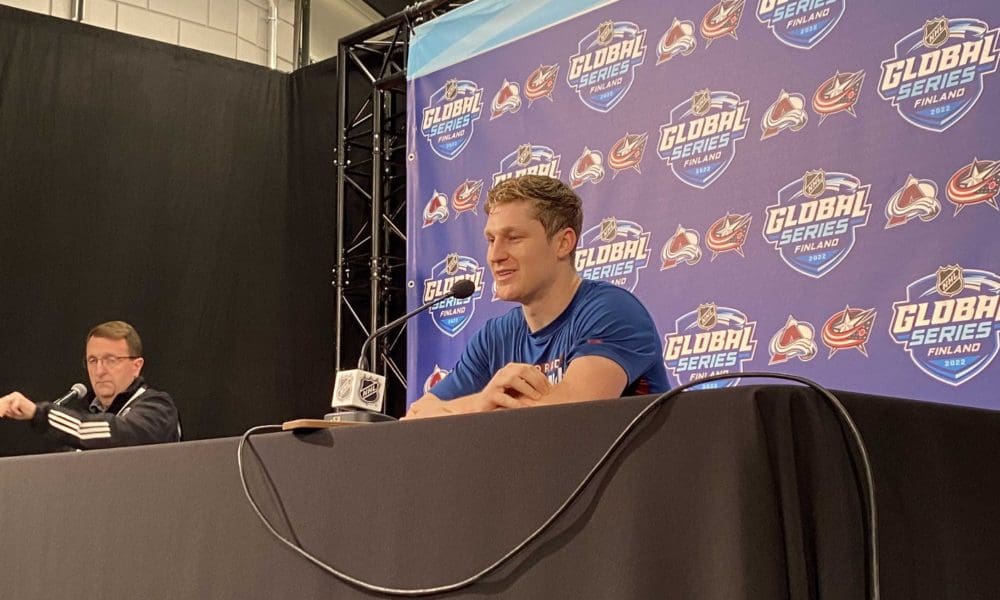 Avalanche Nathan MacKinnon Finland