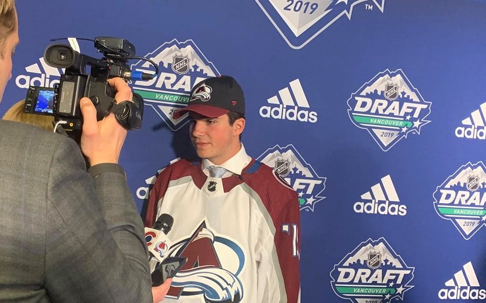 Avs prospect Alex Newhook