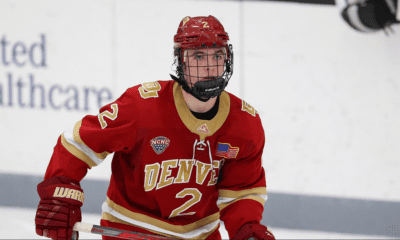 DU Pioneers Avalanche Behrens nhl