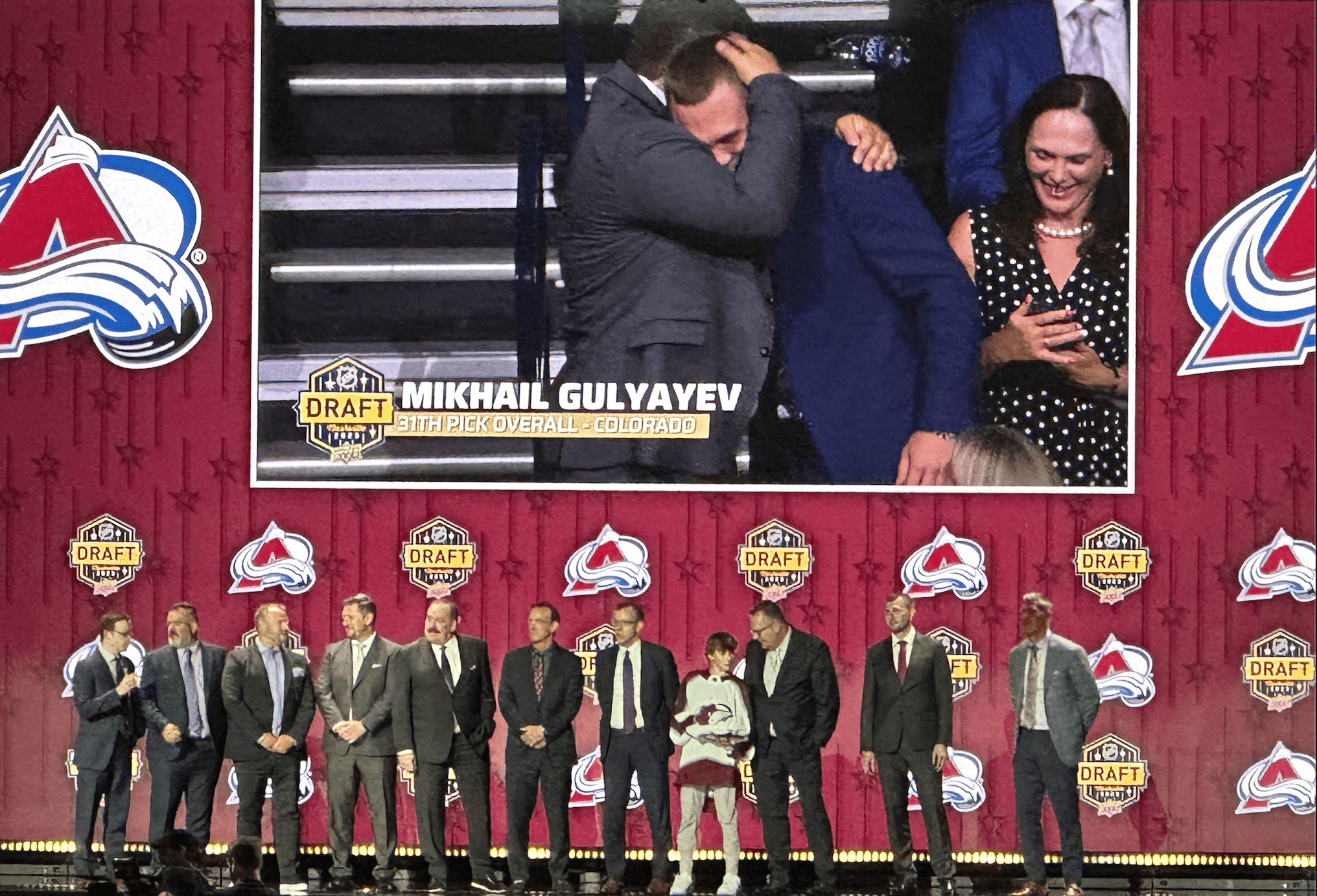 Avalanche Mikhail Gulyayev nhl draft