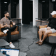 Property of Mile High Sports. Aarif Deen sits with Casey Mittelstadt for a 1-on-1 interview in the visitor's dressing room at Ball Arena.